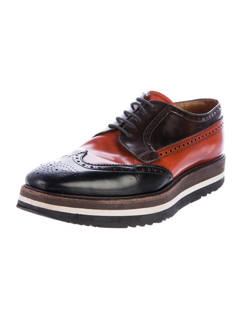 prada brogues mens|Prada Brogues for Men .